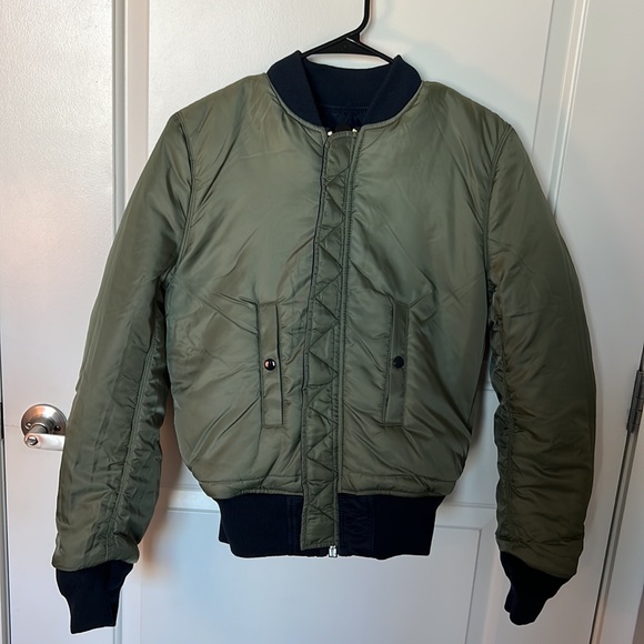 Peloton x Aviator Nation Reversible Bomber Jacket - Size Small - Picture 3 of 4